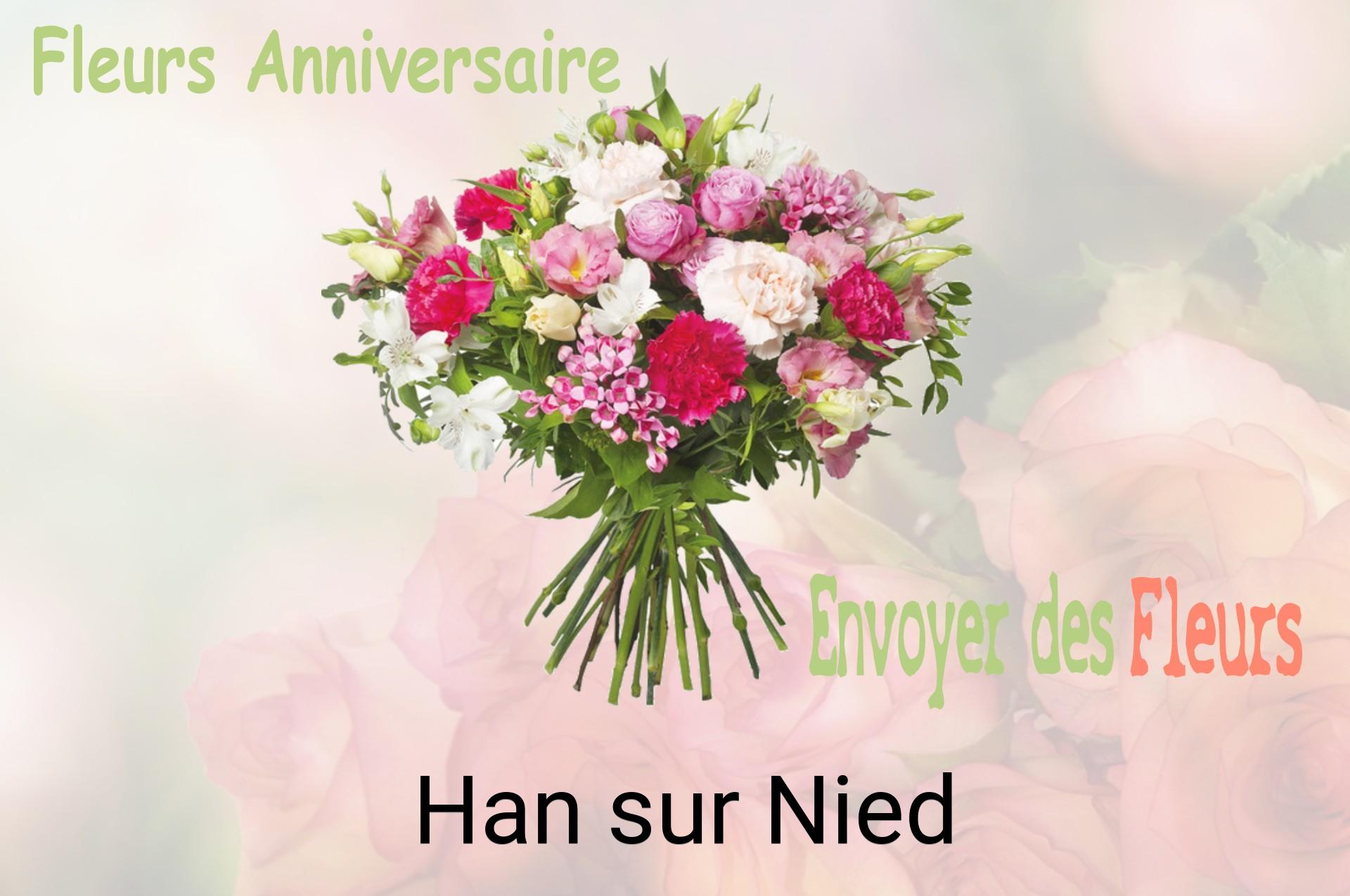 Bouquet de fleurs d’anniversaire livré à Han-sur-Nied