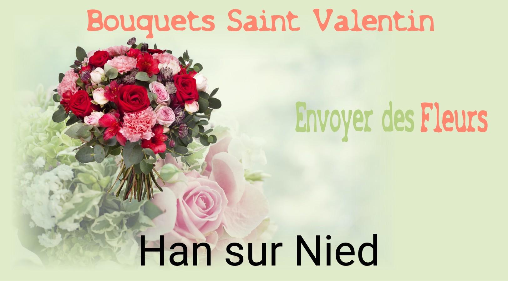 Roses de Saint-Valentin livrées à Han-sur-Nied